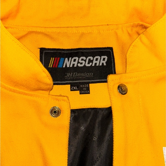 NASCAR M&M's Yellow Racing Jacket - Picture 2 of 3